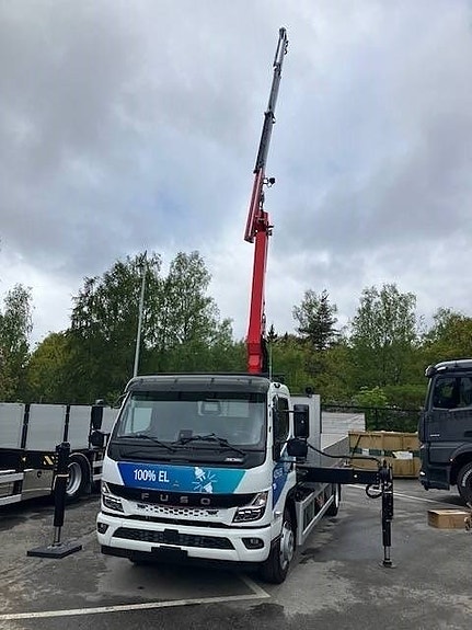 Fuso eCanter 8,55 ton brädgårdsbil 11 of 12