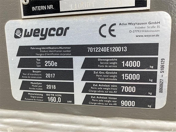 Weycor AR250E 11 of 11