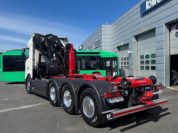 Scania S 660 8x4*4 Kranväxlare HIAB 302 8 of 15
