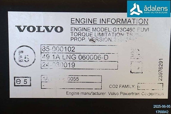 Volvo FH 62 TR 4 of 6