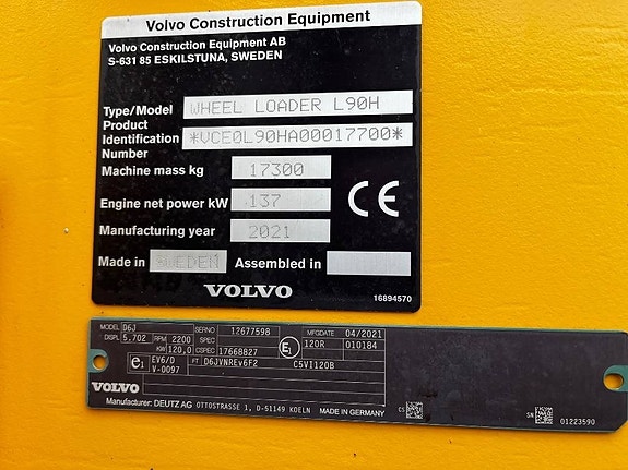 Volvo L 90 H 6 of 7