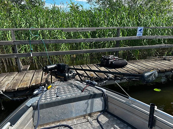Silver Shark BRX (2017) | Honda 115hp | LiveScope LVS34 | Bålsta boggietrailer 8 of 13