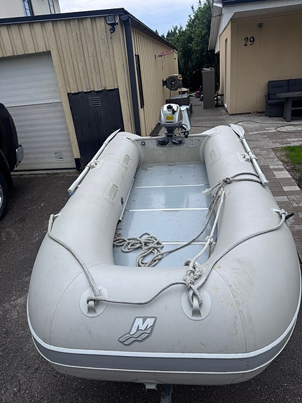 Gummijolle rib quicksilver 320 + Honda 2,3hk 3 of 3