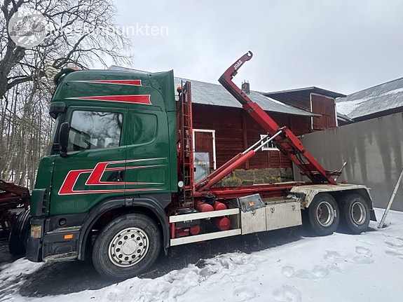 SCANIA R124GB6X2NZ470 lastväxlare rep. objekt 2 of 27