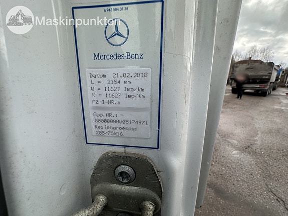 Mercedes benz skåpbil 20 of 27