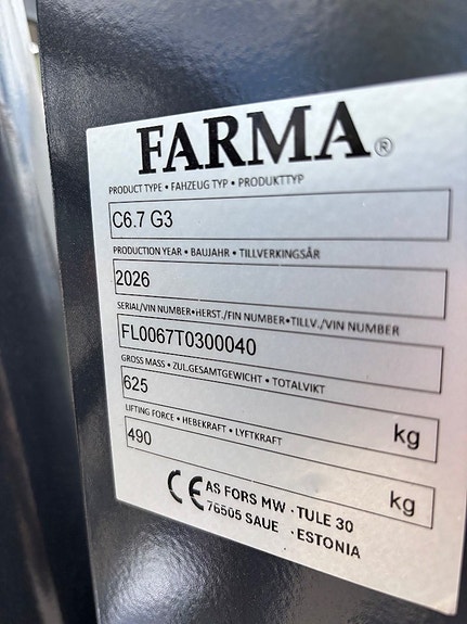 Farma skogsvagn DS9  Kran 6,7 5 of 5