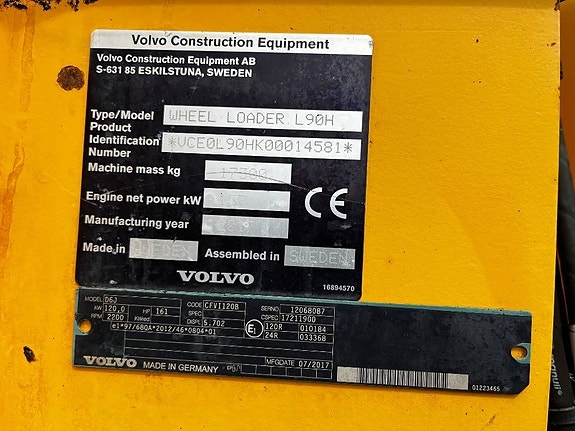 Volvo L 90 H 5 of 6