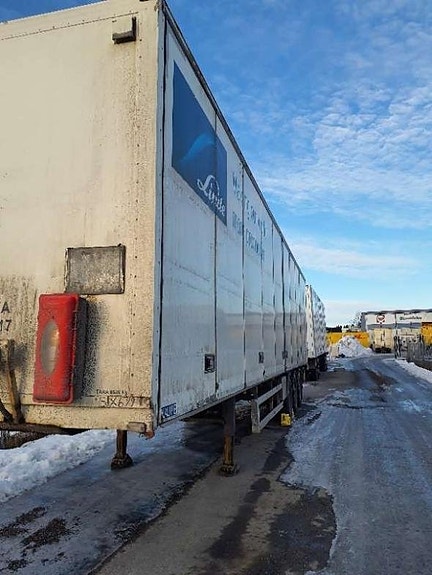 Kaupe Trailer Van Light Insulated Full Side Opening Stra