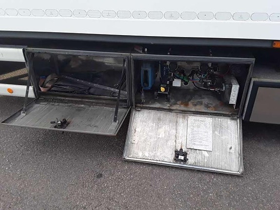 VAK OY Trailer Reefer Drawbar Straight 9 of 9