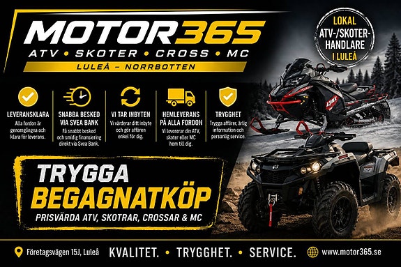 Segway SNARLER 600 GS EPS FULL EQUIPPED • MOMSAD • 799:-/MÅN 4 of 11