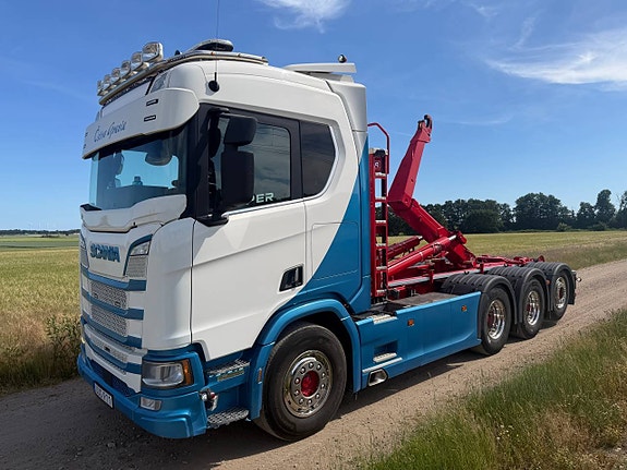 Scania R520 8x4 lastväxlare | Mkt utr | V8