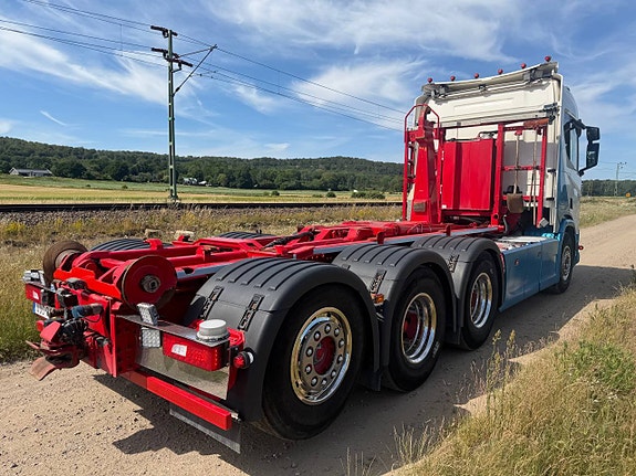 Scania R520 8x4 lastväxlare | Mkt utr | V8 7 of 12