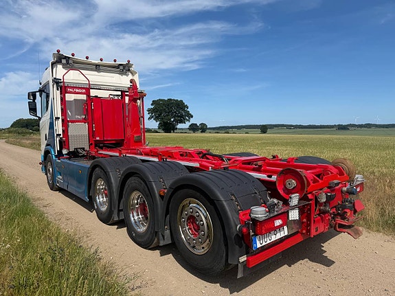 Scania R520 8x4 lastväxlare | Mkt utr | V8 5 of 12