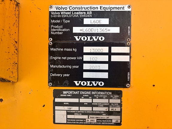 Volvo L 60 E 12 of 12