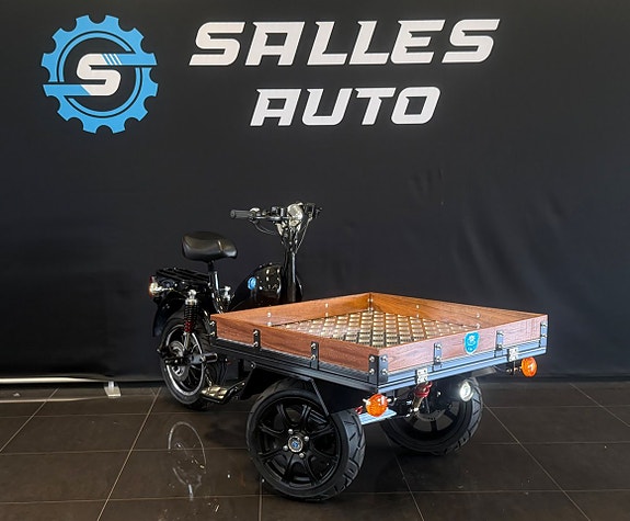 -- MGB Delivery Bakhjulsdriven flakmoped