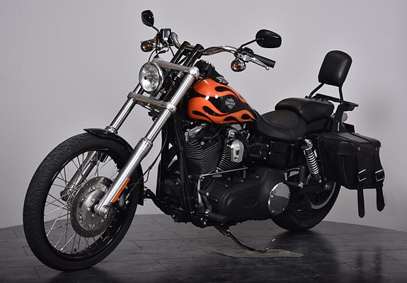 Harley-Davidson RIKTIGT HET WIDE GLIDE / LÄDERVÄSKOR / PAKETHÅLLARE 3 of 5