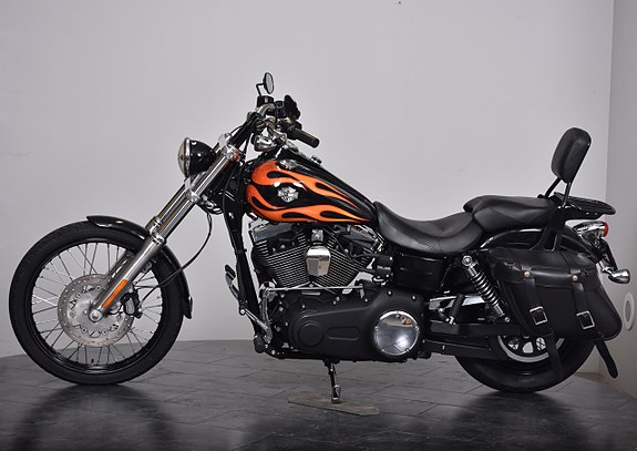 Harley-Davidson RIKTIGT HET WIDE GLIDE / LÄDERVÄSKOR / PAKETHÅLLARE 4 of 5