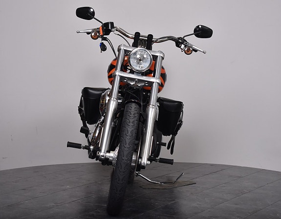 Harley-Davidson RIKTIGT HET WIDE GLIDE / LÄDERVÄSKOR / PAKETHÅLLARE 2 of 5