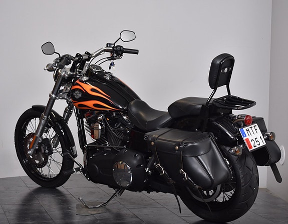 Harley-Davidson RIKTIGT HET WIDE GLIDE / LÄDERVÄSKOR / PAKETHÅLLARE 5 of 5