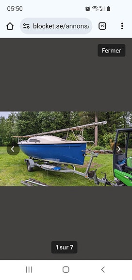 Fabola Campus MK2 2003 segelbåt med släp 3 of 3