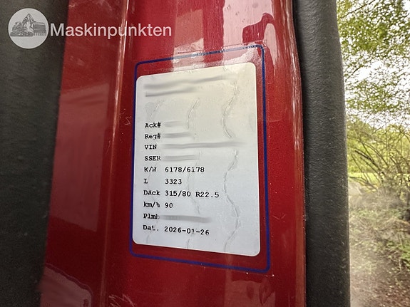 Volvo FM-440 6X2 djurtransport enplans 12 of 27