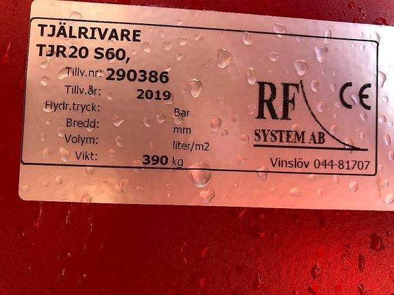 RF Tjälrivare S60 2 of 2
