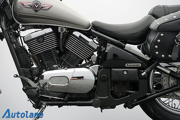 Kawasaki Vulcan 800 *Nyservad, Sidoväskor, Sissybar 11 of 24