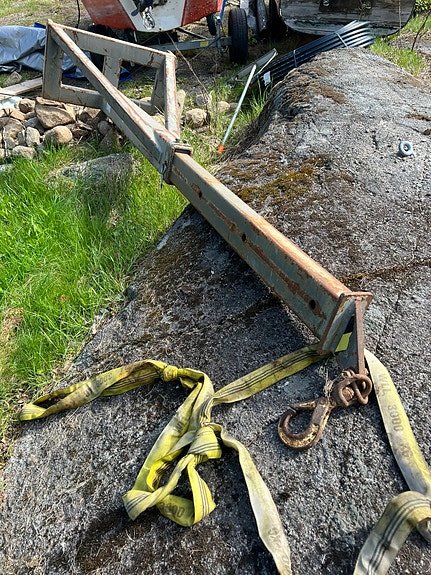 Zettelmeyer Norje lyftbom kranbom max 1900kg 2 of 4