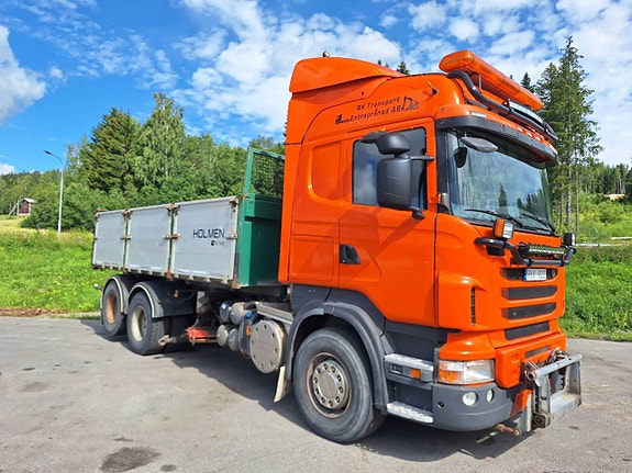 Scania R500LB6x2HSZ Tippbil med plog utrustning Underskrapa 2 of 12