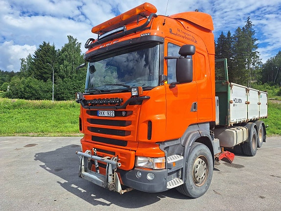 Scania R500LB6x2HSZ Tippbil med plog utrustning Underskrapa 10 of 12