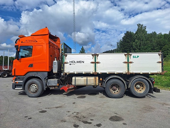Scania R500LB6x2HSZ Tippbil med plog utrustning Underskrapa 8 of 12
