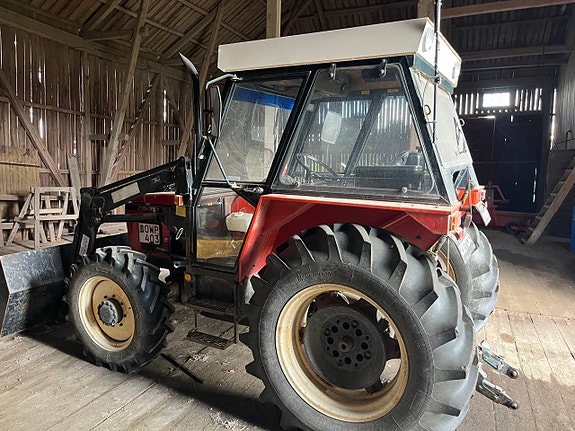 Zetor 5245 med Trima frontlastare 2 of 12