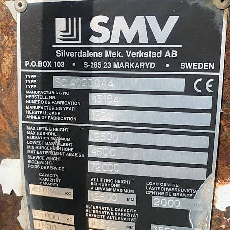 Containertruck SMW 4032 CA Reach Staker 4 of 9