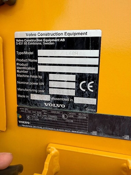 Volvo L60H -23 1744tim Lock-up CDC mm 1.725.000+m 8 of 19