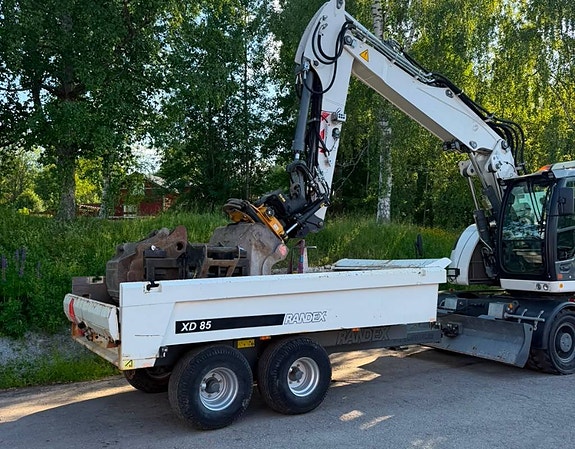 Liebherr 918 compact / Randex vagn / Steg 5 motor 7 of 9