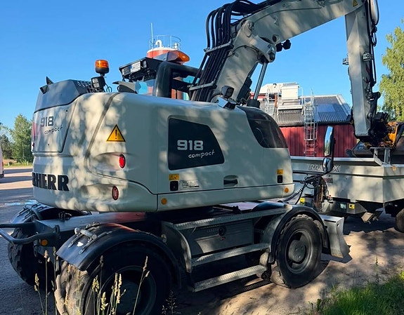 Liebherr 918 compact / Randex vagn / Steg 5 motor 4 of 9