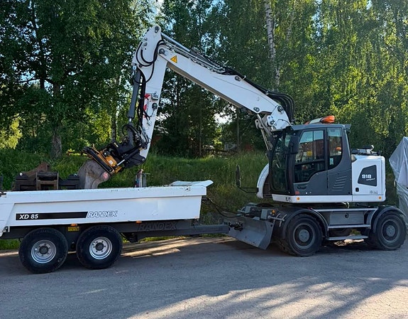 Liebherr 918 compact / Randex vagn / Steg 5 motor 6 of 9