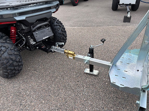 CFMOTO Black Wolf ATV vagn Finansiering  i lager Hudiksvall 4 of 5