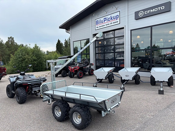 CFMOTO Black Wolf ATV vagn Finansiering  i lager Hudiksvall
