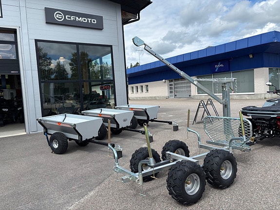 CFMOTO Black Wolf ATV vagn Finansiering  i lager Hudiksvall 3 of 5