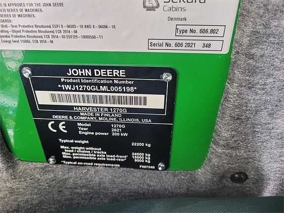 John Deere 1270G 7 of 14