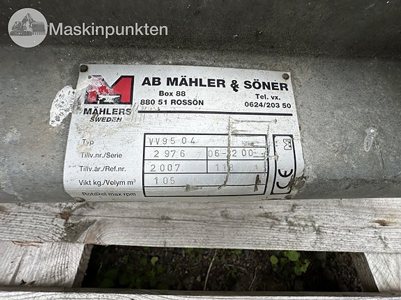 Mählers Frontplog/Lastbilsplog 19 of 20