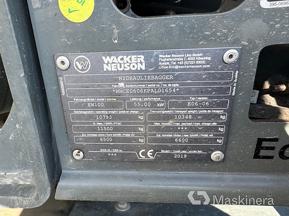 Hjulgrävare Wacker Neuson EW100 26 of 27