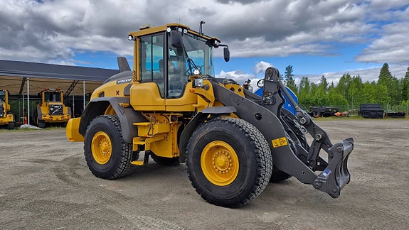 Volvo L90H Dieselvärmare, Ställbart flöde, Diffad bakaxel