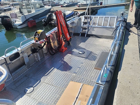Arbetsbåt/ Aluminiumbåt MS BOAT C950WT 3 of 6