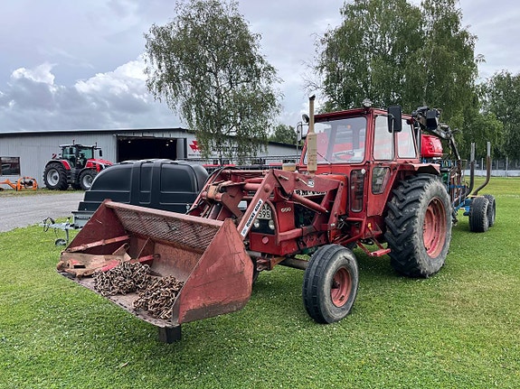 Volvo BM T650 inkl Frontlastare Quicke 4060