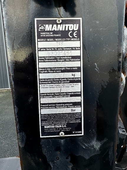 Manitou Pallgafflar teleskoplastare 3 of 3
