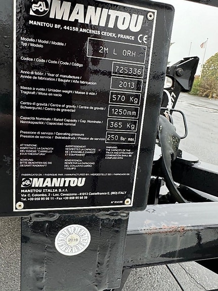 Manitou Personkorg, teleskoplastare 3 of 3