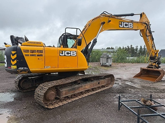 JCB JS 210 LC Centralsmörjning Engcon rototilt 4 of 5