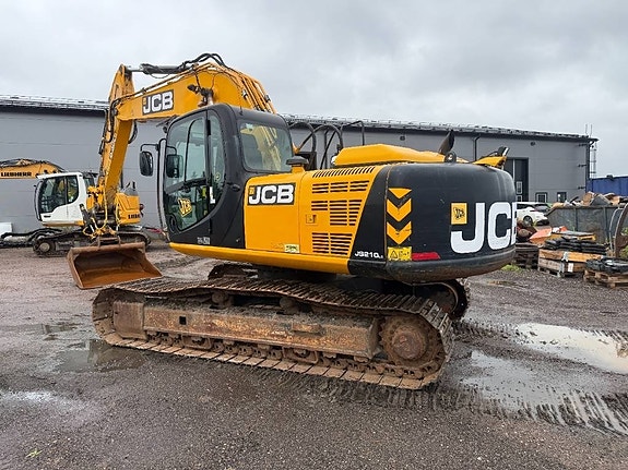 JCB JS 210 LC Centralsmörjning Engcon rototilt 3 of 5